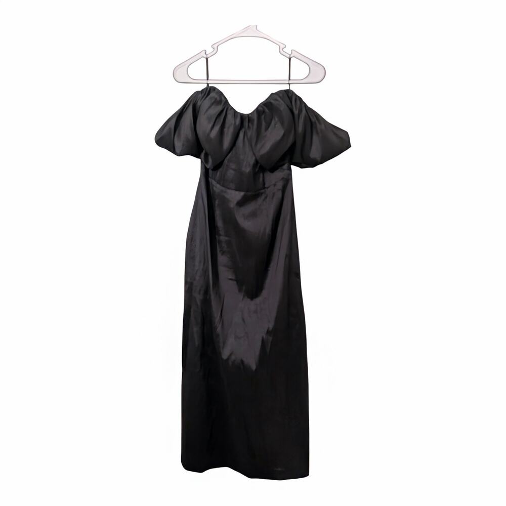 Abercrombie & Fitch Medium Petite Black Formal Dress